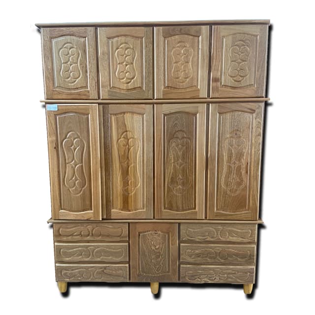 Guarda-roupa cerejeira 4 portas