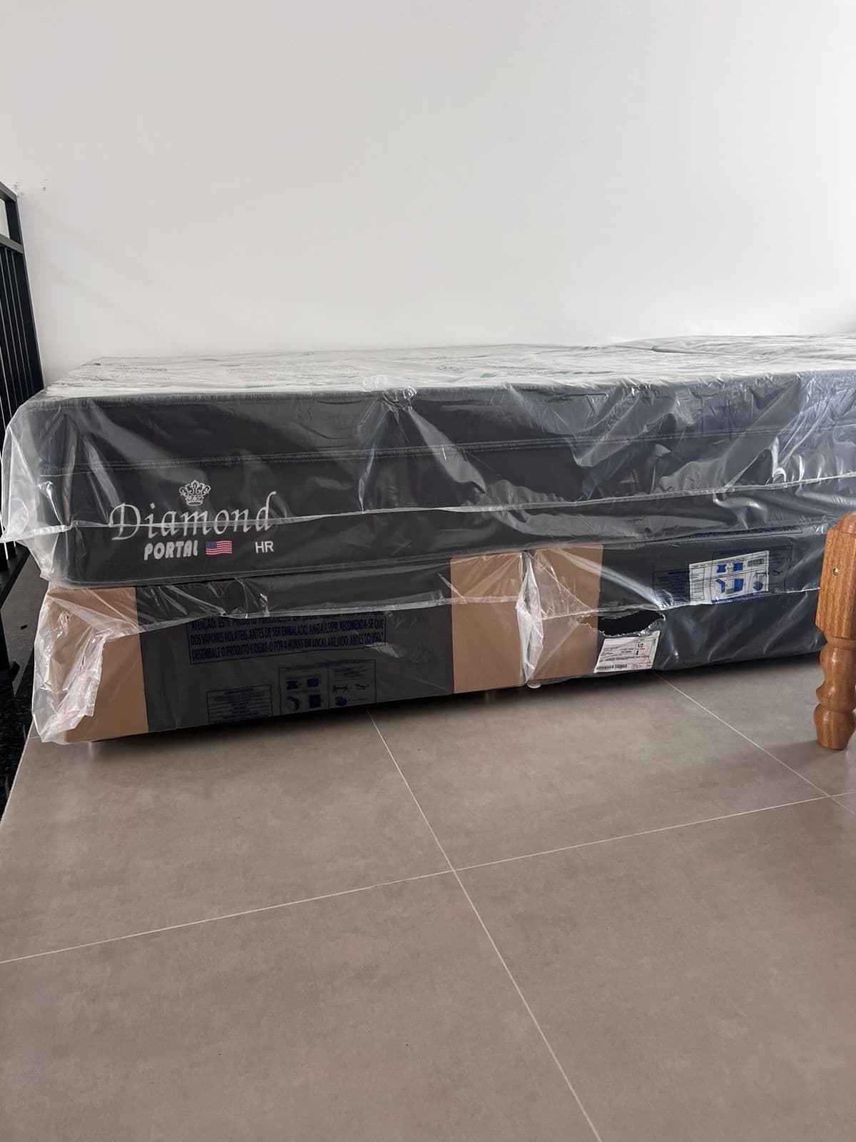 Conjunto diamante 1.93 cama king.